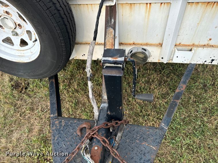 image for item EE7505 2002 Carson Trailer enclosed cargo trailer