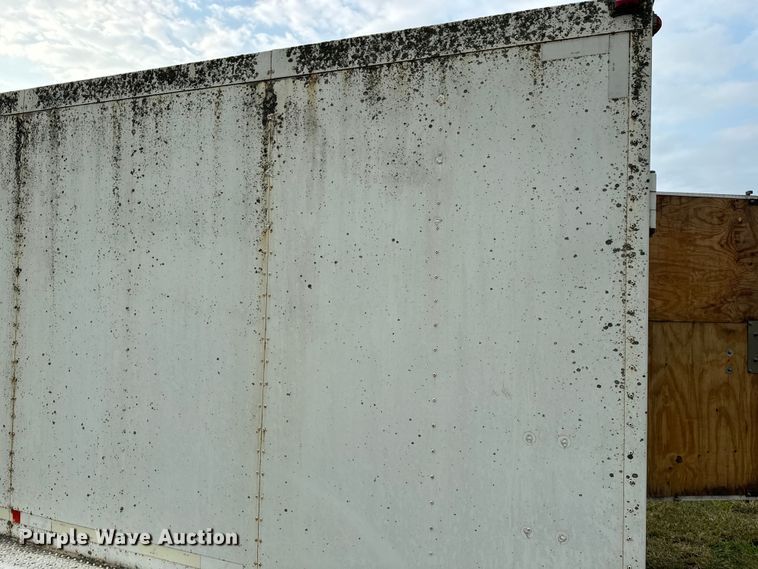 image for item EE7505 2002 Carson Trailer enclosed cargo trailer