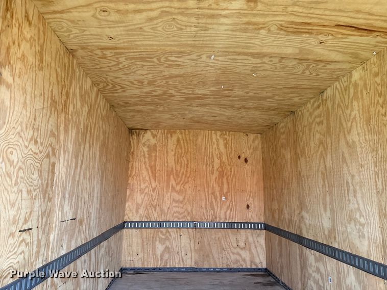 image for item EE7505 2002 Carson Trailer enclosed cargo trailer