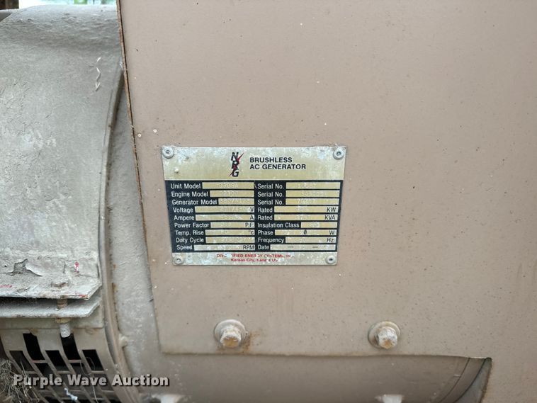 image for item EE7526 NRG D30SA generator