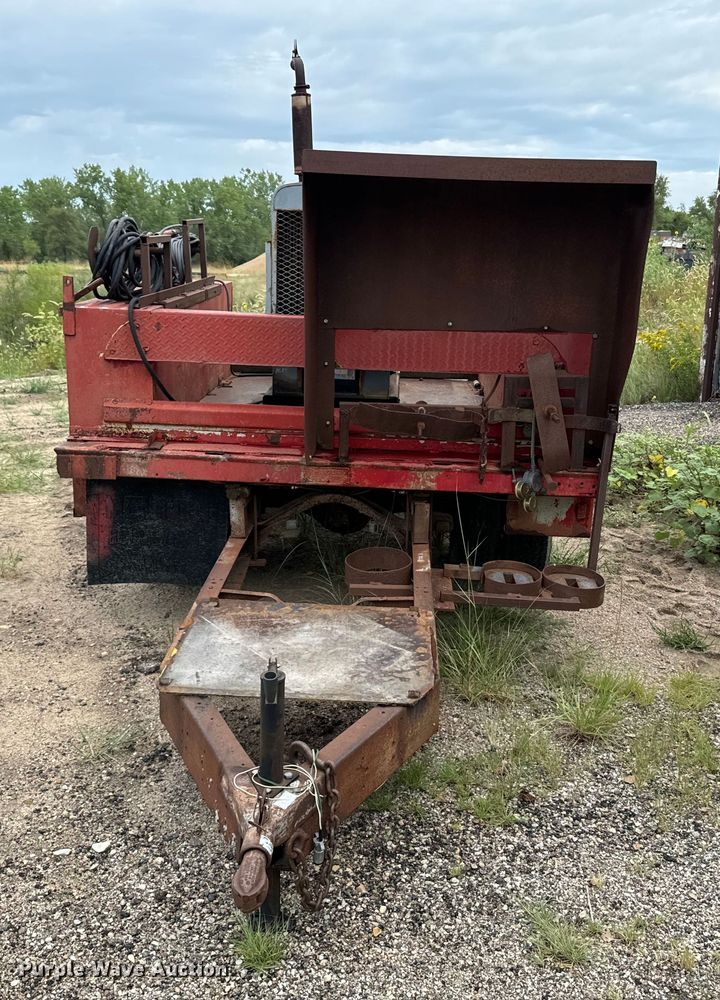 image for item EE7532 Shop built utility / service trailer