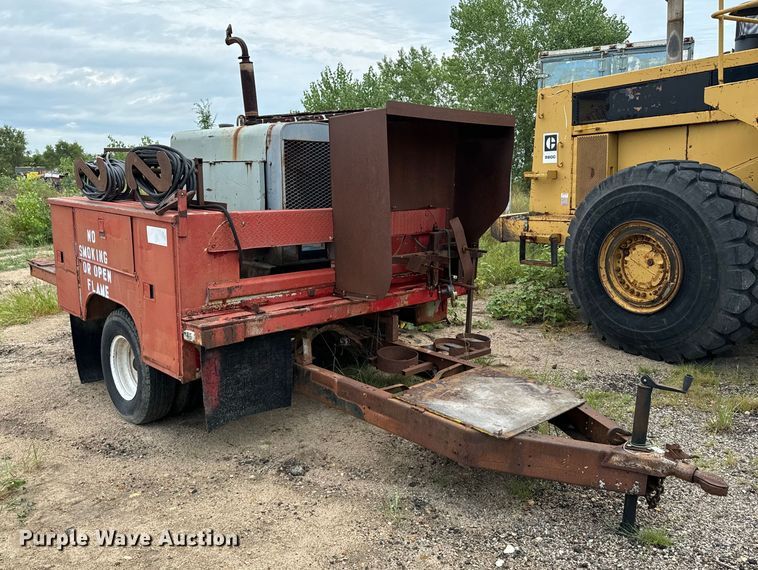 image for item EE7532 Shop built utility / service trailer