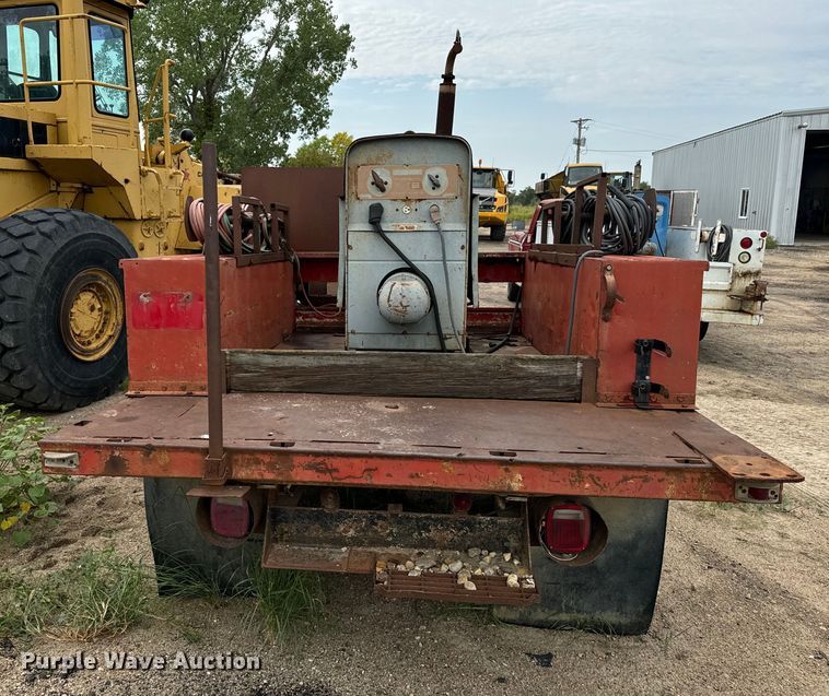 image for item EE7532 Shop built utility / service trailer