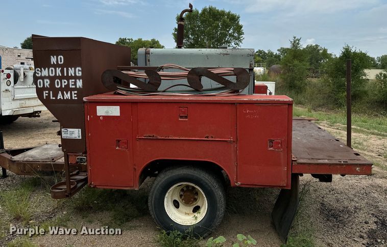 image for item EE7532 Shop built utility / service trailer