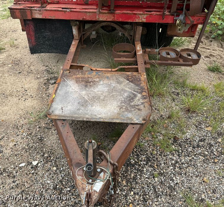 image for item EE7532 Shop built utility / service trailer