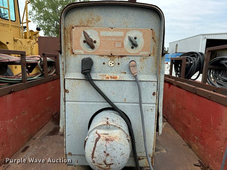 image for item EE7532 Shop built utility / service trailer