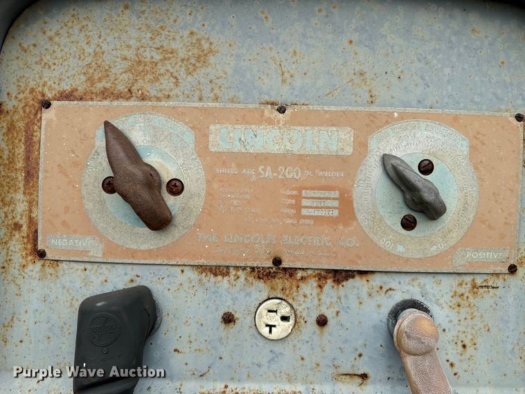 image for item EE7532 Shop built utility / service trailer