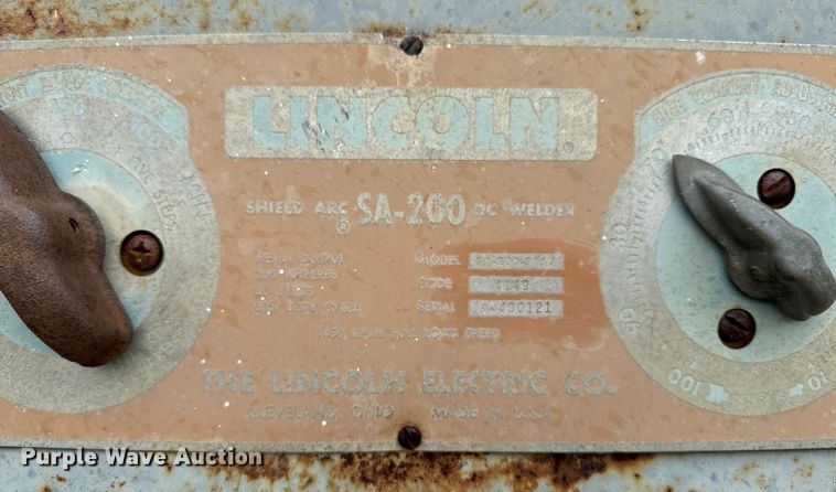 image for item EE7532 Shop built utility / service trailer