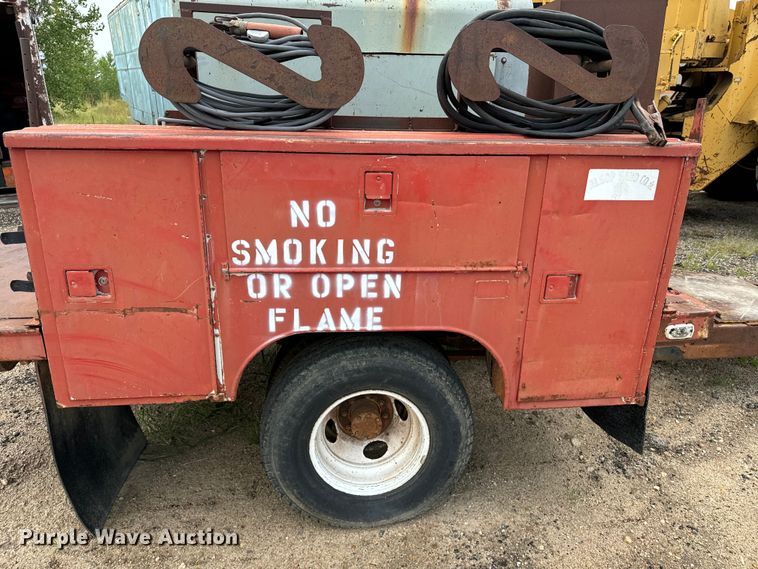 image for item EE7532 Shop built utility / service trailer