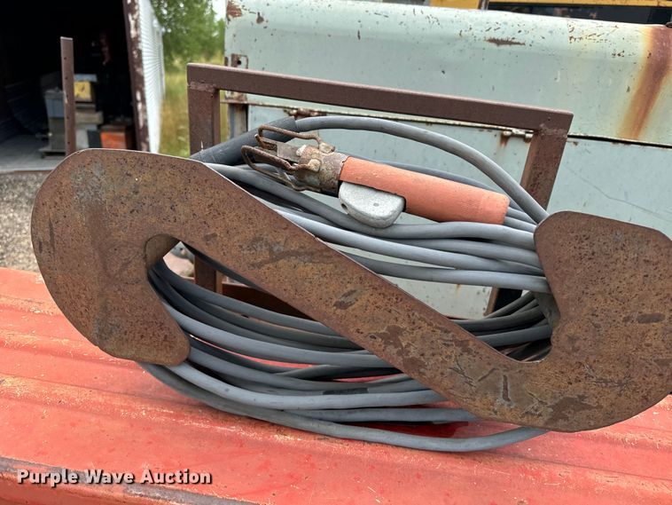 image for item EE7532 Shop built utility / service trailer