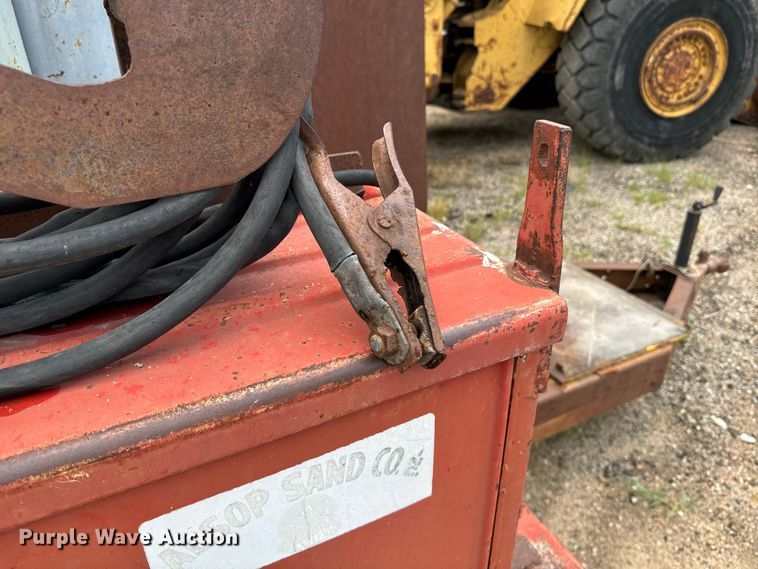 image for item EE7532 Shop built utility / service trailer