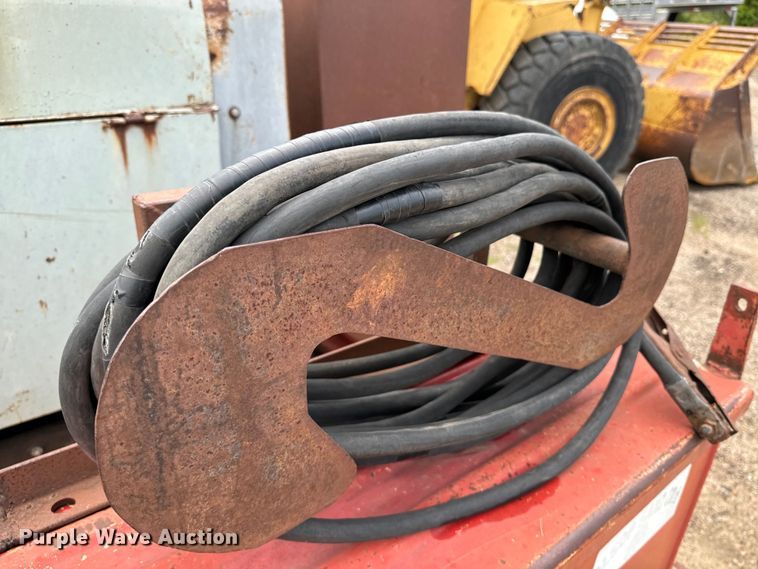 image for item EE7532 Shop built utility / service trailer