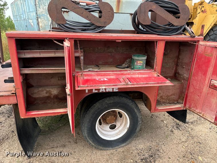 image for item EE7532 Shop built utility / service trailer