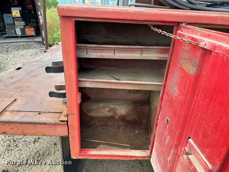 image for item EE7532 Shop built utility / service trailer