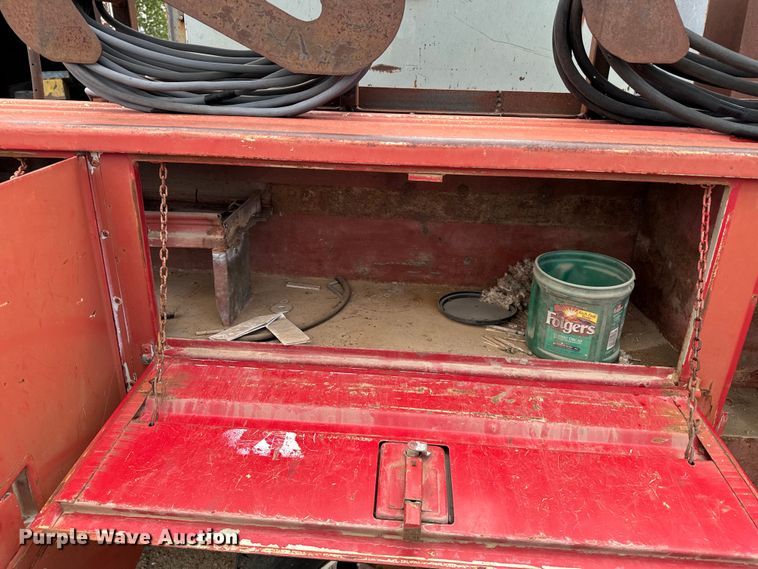 image for item EE7532 Shop built utility / service trailer