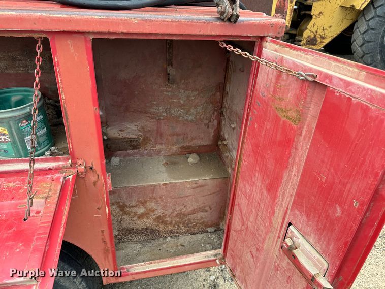 image for item EE7532 Shop built utility / service trailer