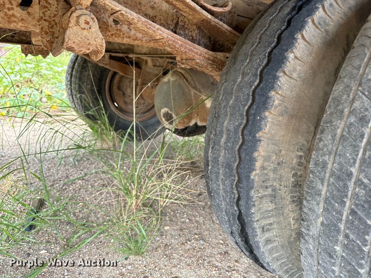 image for item EE7532 Shop built utility / service trailer