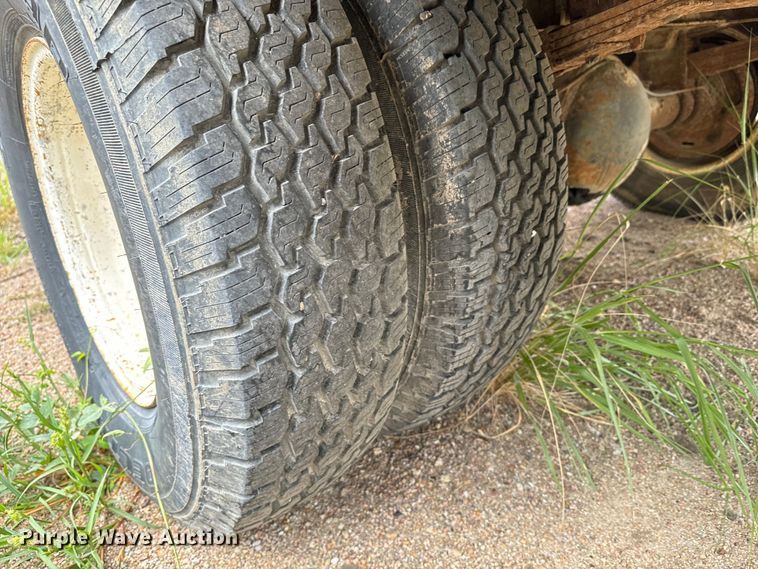 image for item EE7532 Shop built utility / service trailer