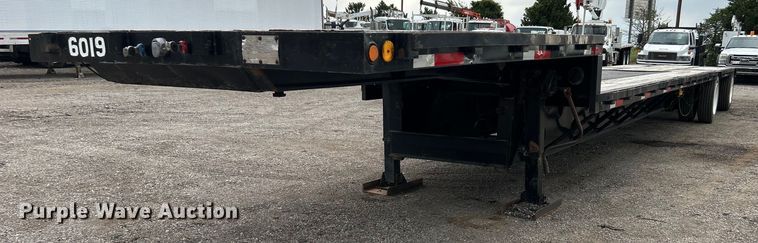 image for item EG0965 1990 Transtech Ltd Deck K17 drop deck trailer