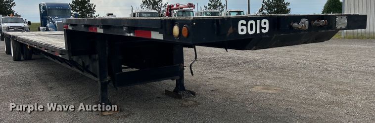 image for item EG0965 1990 Transtech Ltd Deck K17 drop deck trailer