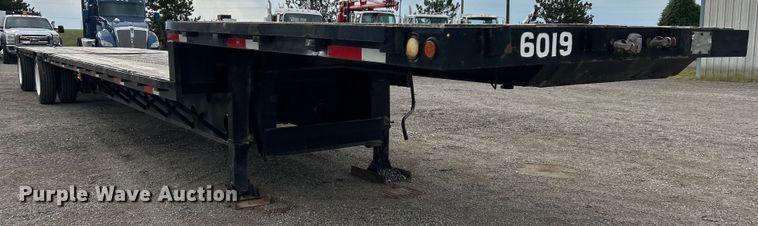 image for item EG0965 1990 Transtech Ltd Deck K17 drop deck trailer