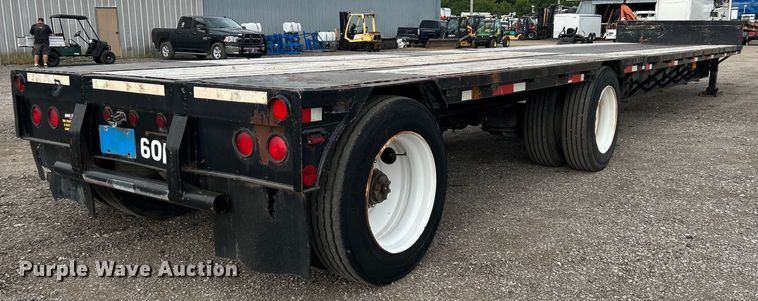 image for item EG0965 1990 Transtech Ltd Deck K17 drop deck trailer