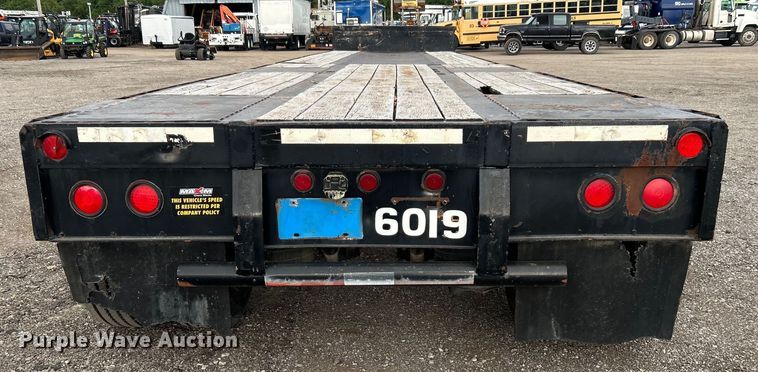 image for item EG0965 1990 Transtech Ltd Deck K17 drop deck trailer