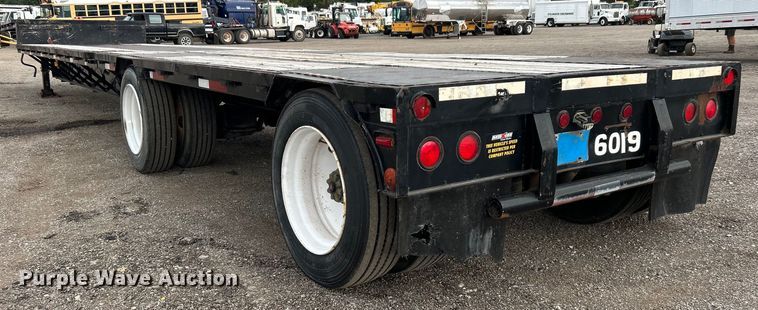 image for item EG0965 1990 Transtech Ltd Deck K17 drop deck trailer