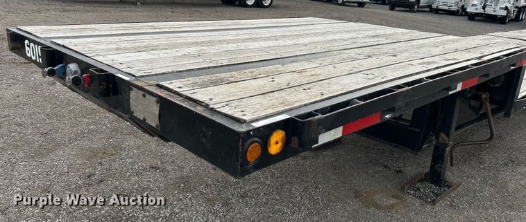 image for item EG0965 1990 Transtech Ltd Deck K17 drop deck trailer