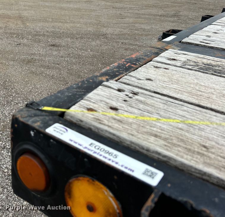 image for item EG0965 1990 Transtech Ltd Deck K17 drop deck trailer