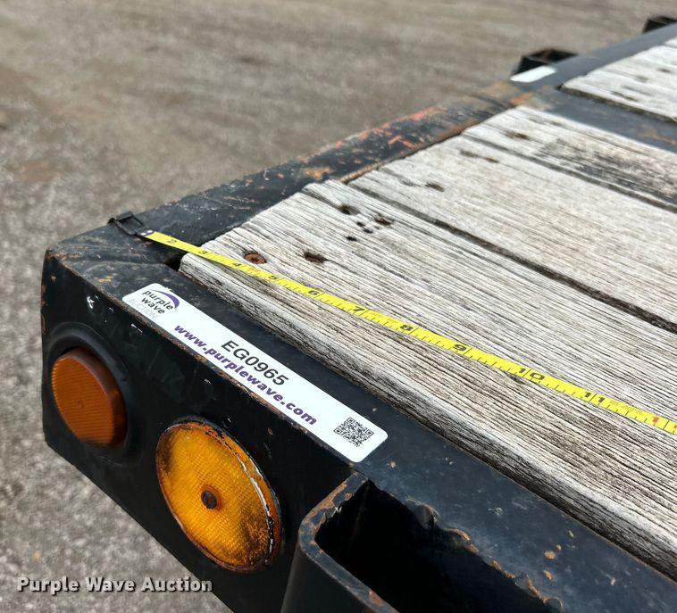 image for item EG0965 1990 Transtech Ltd Deck K17 drop deck trailer