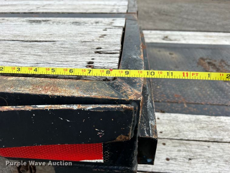 image for item EG0965 1990 Transtech Ltd Deck K17 drop deck trailer