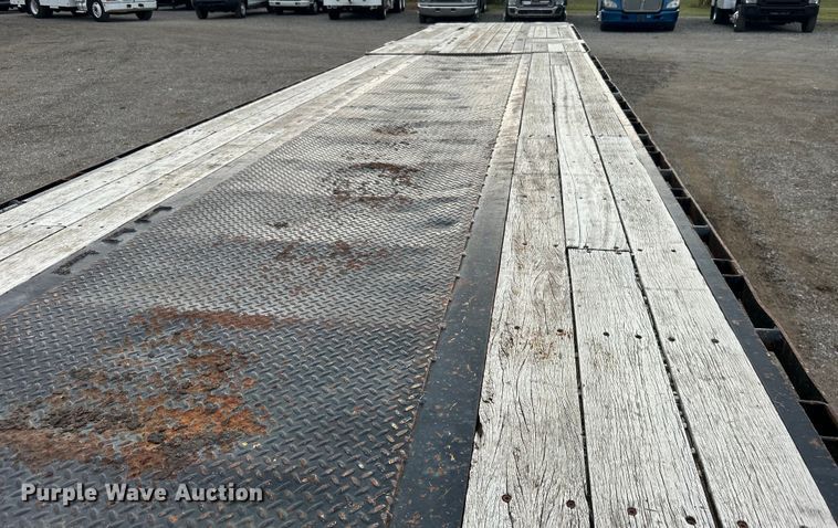 image for item EG0965 1990 Transtech Ltd Deck K17 drop deck trailer