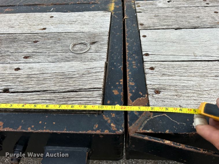 image for item EG0965 1990 Transtech Ltd Deck K17 drop deck trailer