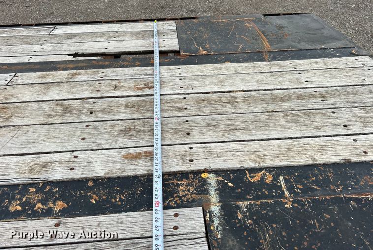 image for item EG0965 1990 Transtech Ltd Deck K17 drop deck trailer