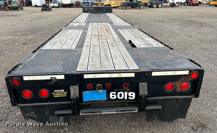 image for item EG0965 1990 Transtech Ltd Deck K17 drop deck trailer