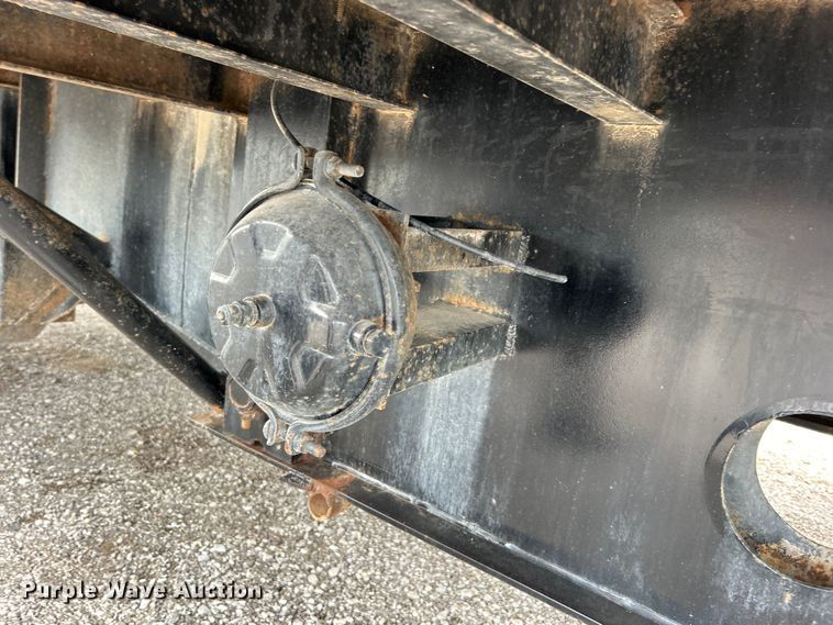 image for item EG0965 1990 Transtech Ltd Deck K17 drop deck trailer