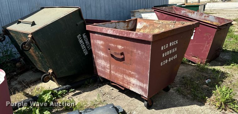 image for item EH4432 (4) dumpsters 