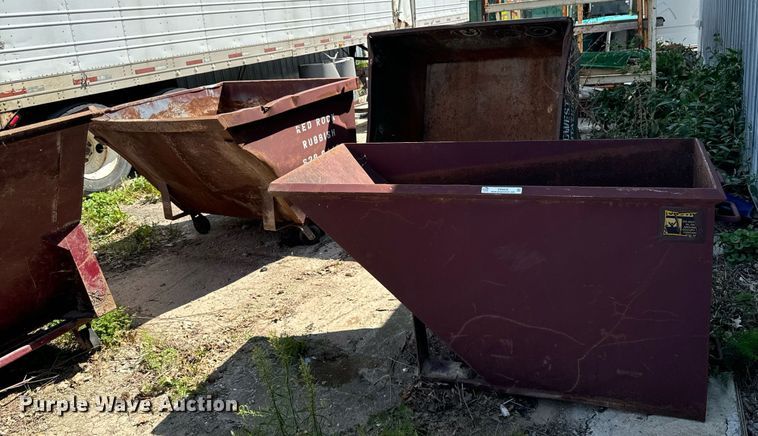 image for item EH4432 (4) dumpsters 