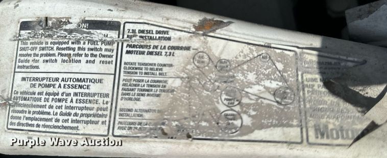 image for item EH4434 2002 Ford F450 Super Duty refuse truck