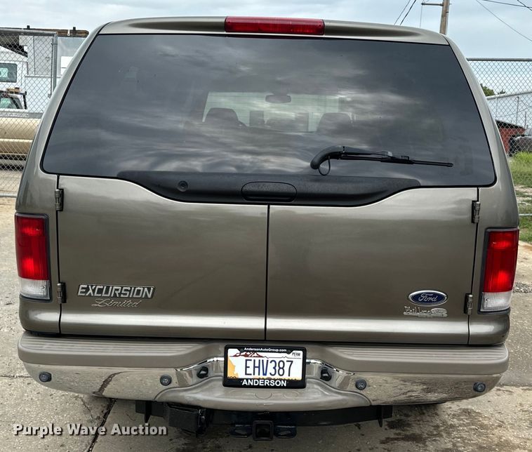 image for item EH6969 2002 Ford Excursion Limited SUV