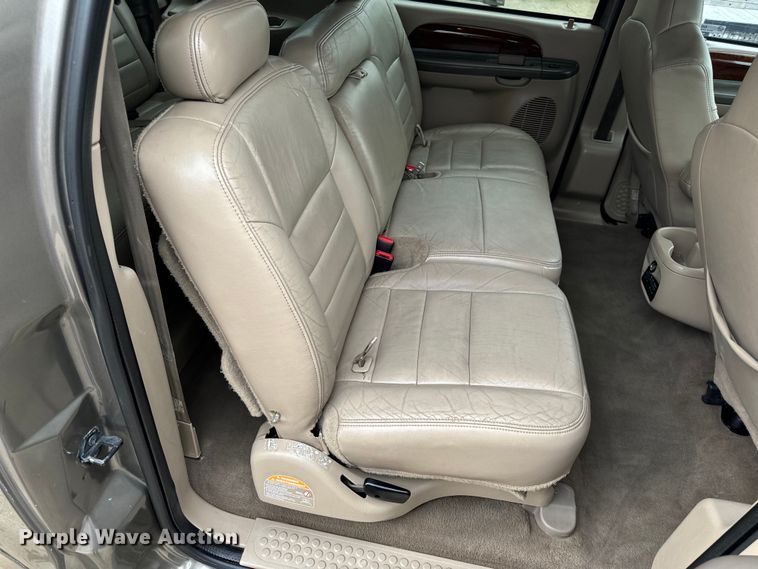 image for item EH6969 2002 Ford Excursion Limited SUV