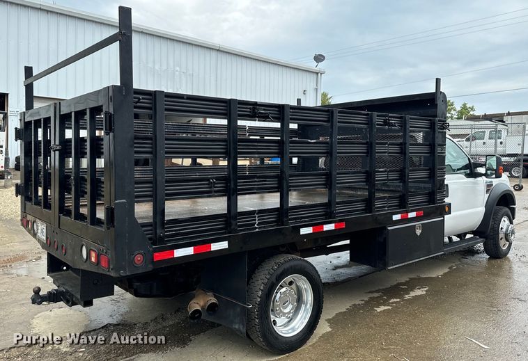 image for item EH6971 2010 Ford F450 Super Duty XLT flatbed truck