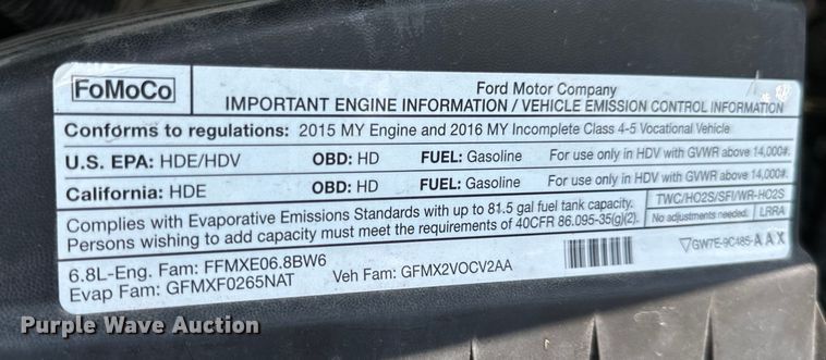 image for item EH6979 2016 Winnebago  Vista LX RV