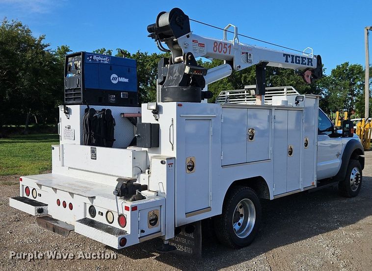 image for item EI8230 2012 Ford F550 Super Duty XL utility / service truck