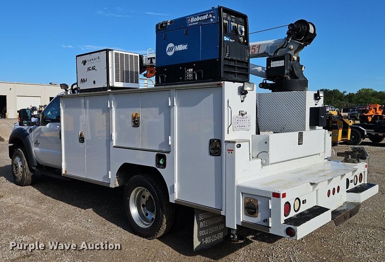 image for item EI8230 2012 Ford F550 Super Duty XL utility / service truck