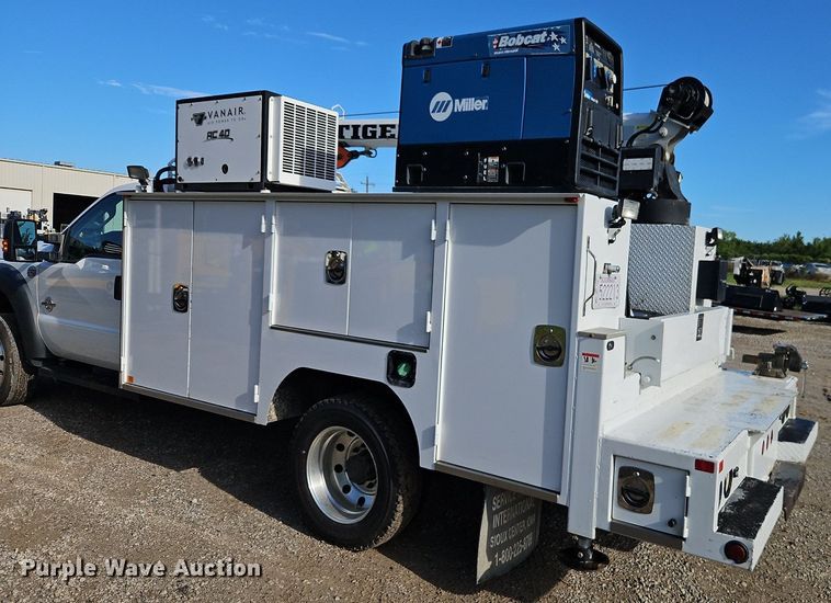 image for item EI8230 2012 Ford F550 Super Duty XL utility / service truck