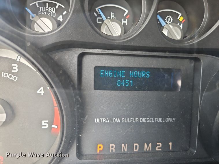 image for item EI8230 2012 Ford F550 Super Duty XL utility / service truck