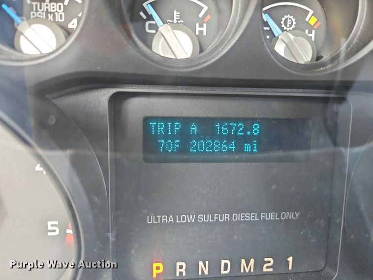 image for item EI8230 2012 Ford F550 Super Duty XL utility / service truck