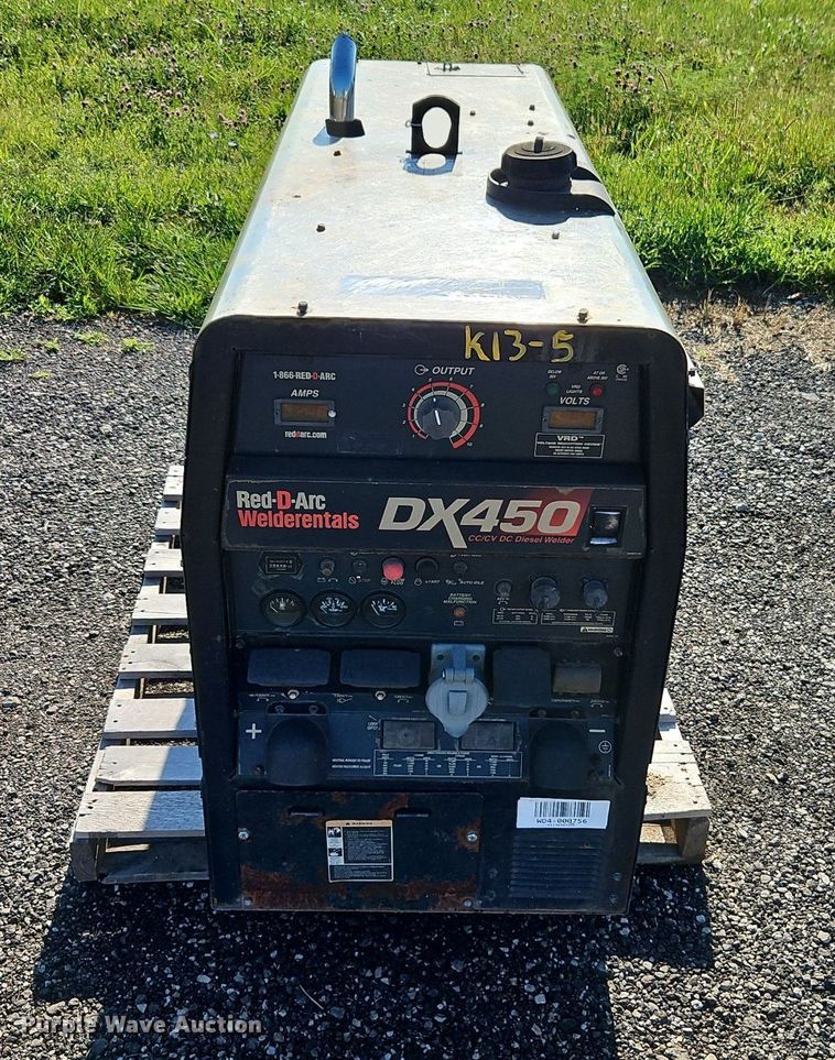 image for item EI8240 Red-D-Arc DX450 welder/generator